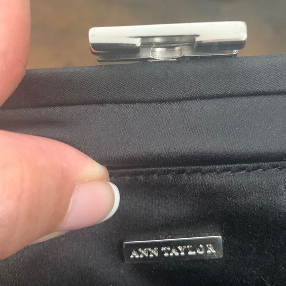 Ann Taylor satin clutch - Picture 3 of 3